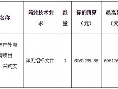 岳陽市城市戶外電子屏廣告牌項目（九華山）采購安裝項目重新立項項目公開招標(biāo)公告